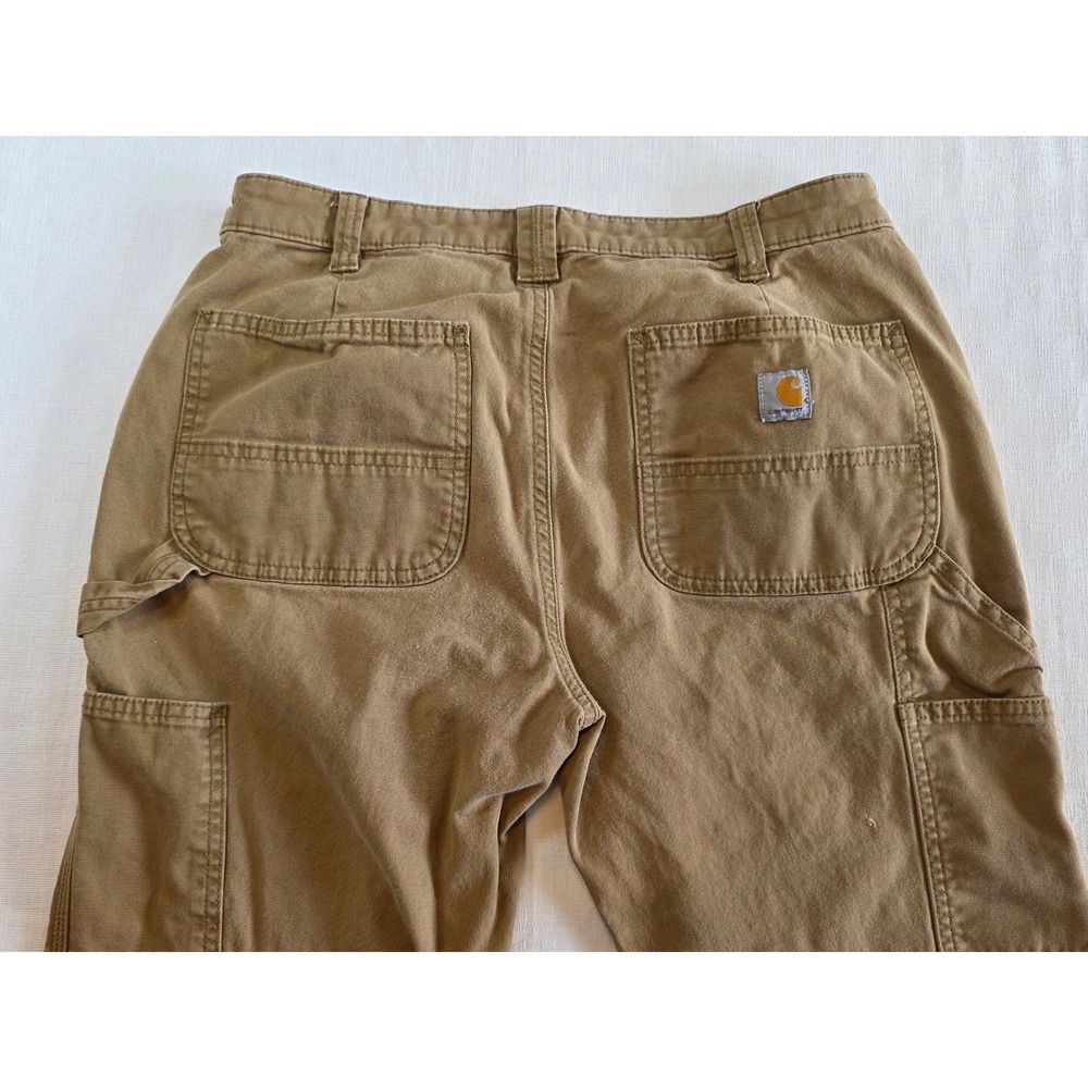 Carhartt Women's Tan Carpenter Trousers - Picture 4 of 8